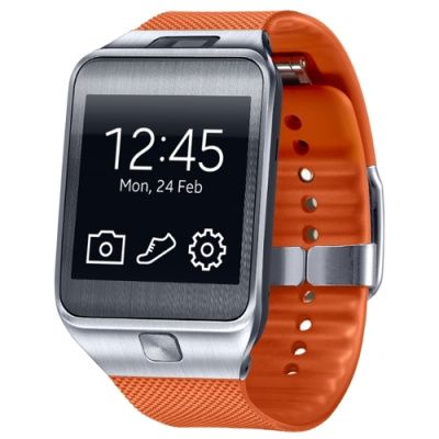 Умные часы Samsung Gear 2 (оранжевый)