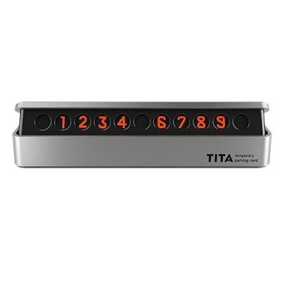 Временная карта парковки Xiaomi bcase TITA Temporary Parking Card - Silver