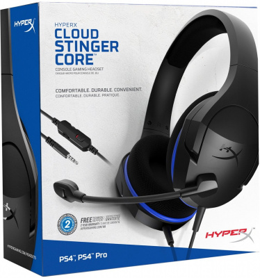 HyperX гарнитура Cloud Stinger Core черный для Sony Playstation